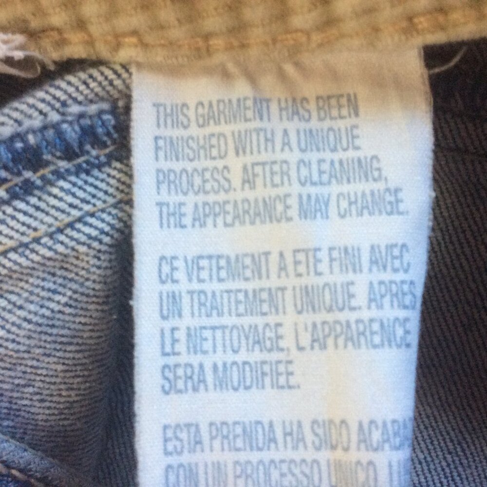 Tommy Hilfiger Nautical Cropped Medium Wash Boho Casual Denim Jeans Size 22W - Picture 3 of 5